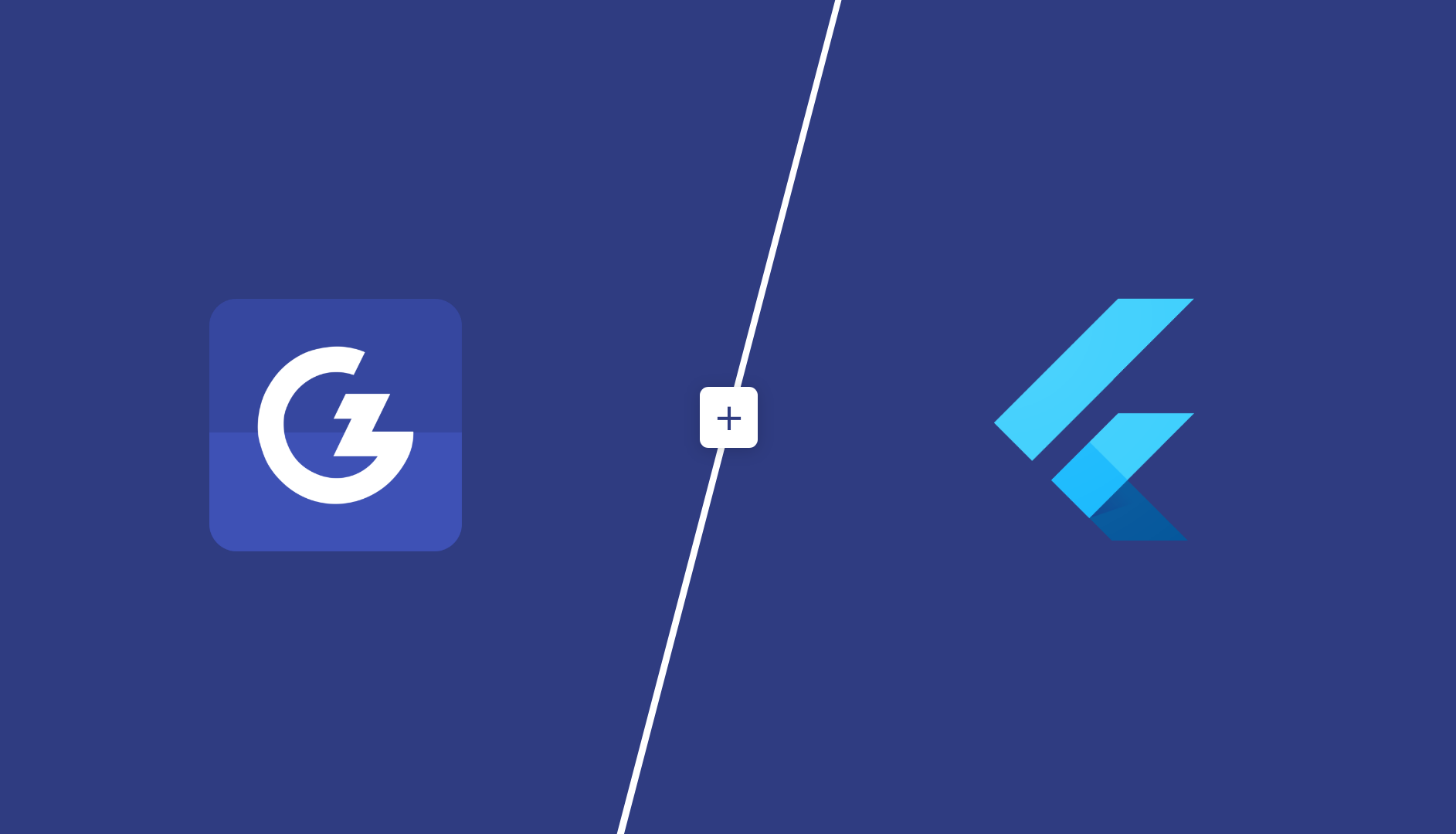 An image showing Gamezop and Flutter together.