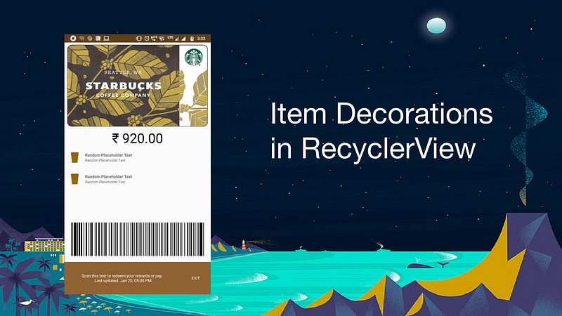 Part 4- Item Decorations in RecyclerView
