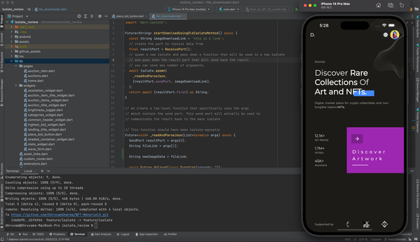 Isolates in Flutter