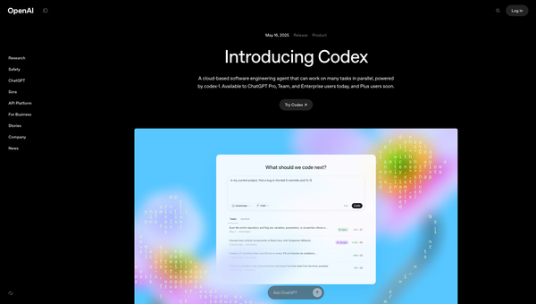 OpenAI releases Codex software engineering AI agent on ChatGPT: How does it compare to others?